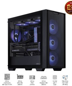 Vỏ Case ASUS A21 Black (Matx, Màu Đen)