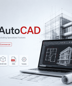 AutoCAD including specialized toolsets, AutoCAD AD Commercial, phần mềm AutoCAD bản quyền