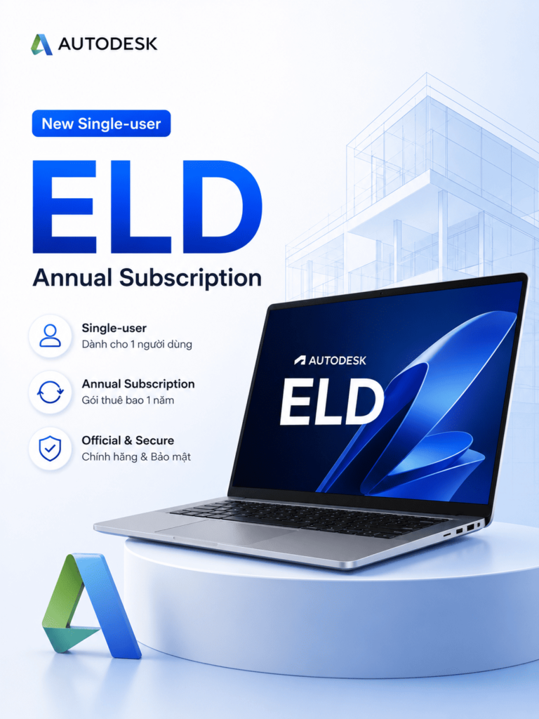 New Single-user ELD Annual Subscription – Gói bản quyền phần mềm Autodesk 1 năm 7 New Single-user ELD Annual Subscription – Gói bản quyền phần mềm Autodesk 1 năm