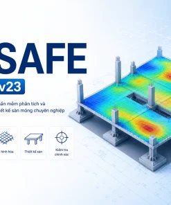 SAFE v23 – Phần mềm phân tích và thiết kế sàn móng chuyên nghiệp