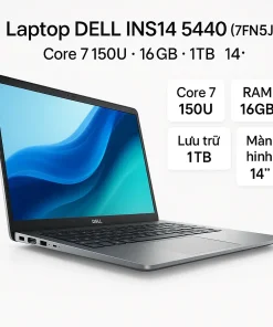 Laptop DELL INS14 5440 (7FN5J) | Core 7 150U / 16GB / 1TB / 14" 5 Laptop DELL INS14 5440 (7FN5J) | Core 7 150U / 16GB / 1TB / 14" - hình ảnh chi tiết 2