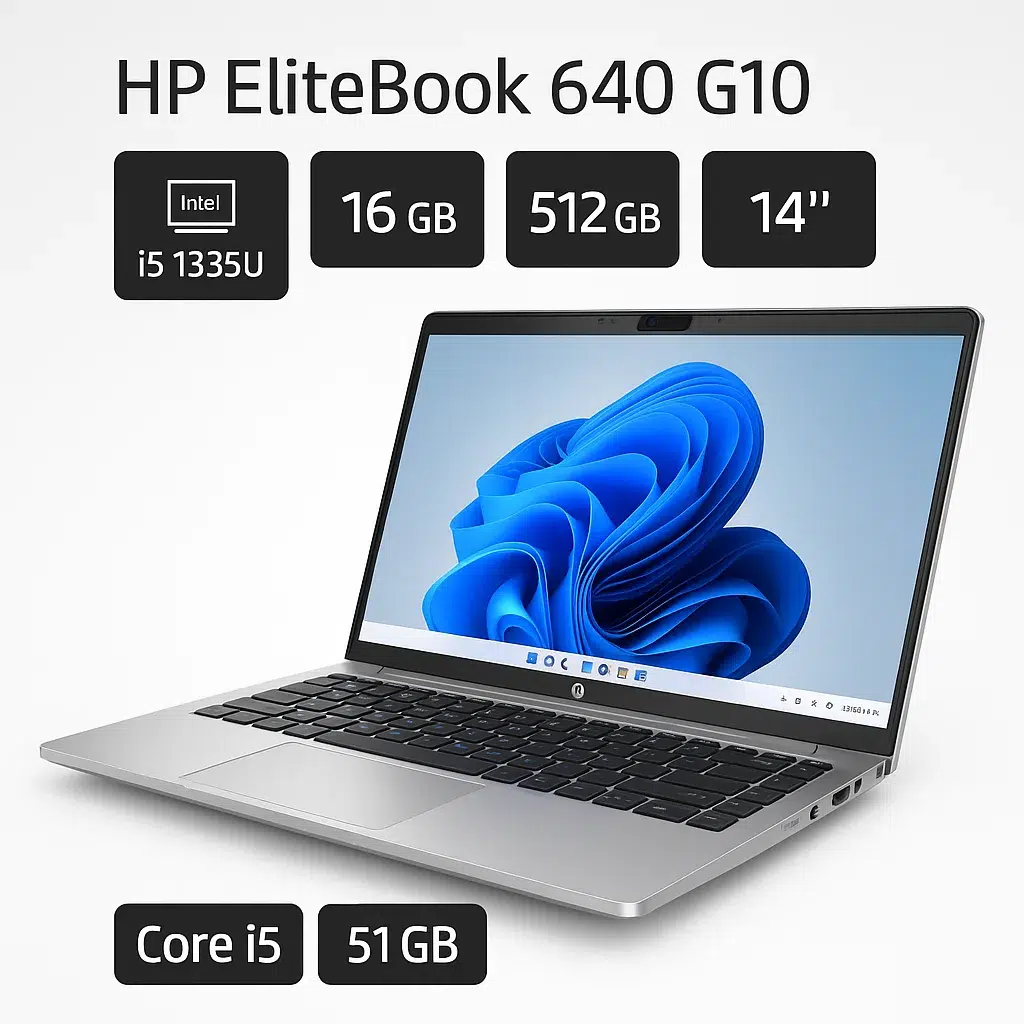 Laptop HP EliteBook 640 G10 BH3E3PT | Core i5 1335U / 16GB / 512GB / 14" 10 Laptop HP EliteBook 640 G10 BH3E3PT - hình ảnh chi tiết 2