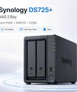 NAS Synology DS725+ Ryzen R1600, RAM ECC, 2.5GbE