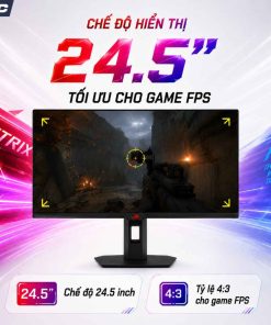 Alternative view of Màn Hình Gaming Asus ROG Strix OLED XG27AQDMES 27 inch/ QHD/ QD-OLED/ 240Hz/ 0.03ms
