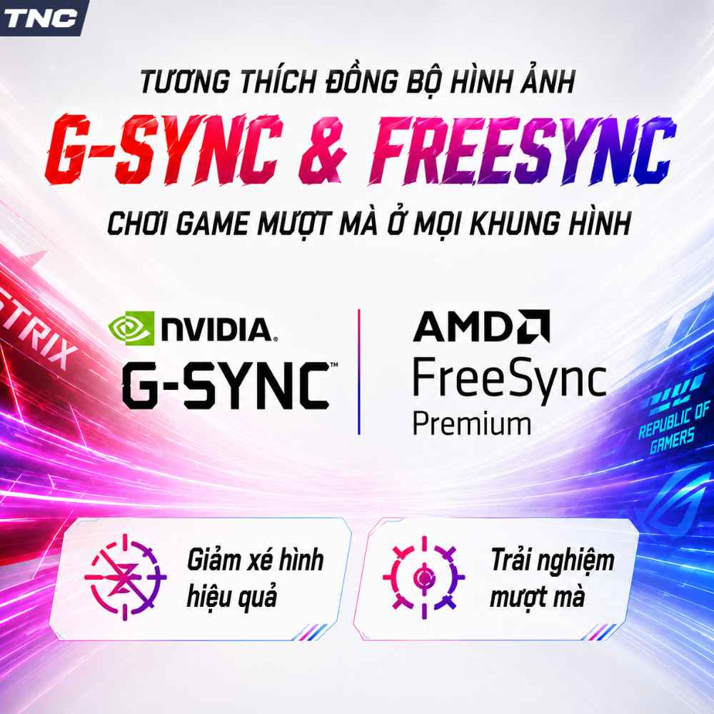 Màn Hình Gaming Asus ROG Strix OLED XG27AQDMES 27 inch/ QHD/ QD-OLED/ 240Hz/ 0.03ms 9 Màn Hình Gaming Asus ROG Strix OLED XG27AQDMES 27 inch/ QHD/ QD-OLED/ 240Hz/ 0.03ms - Ảnh 9